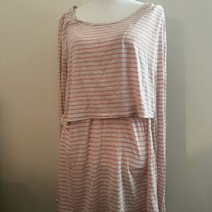 Striped Maternity Shirt